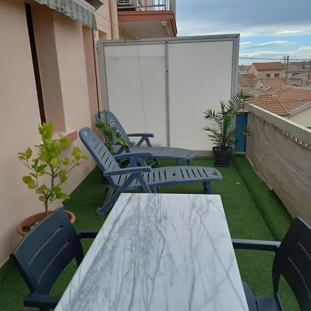 Διαμέρισμα Avec Grande Terrasse 2 Personnes A Valras-Plage
